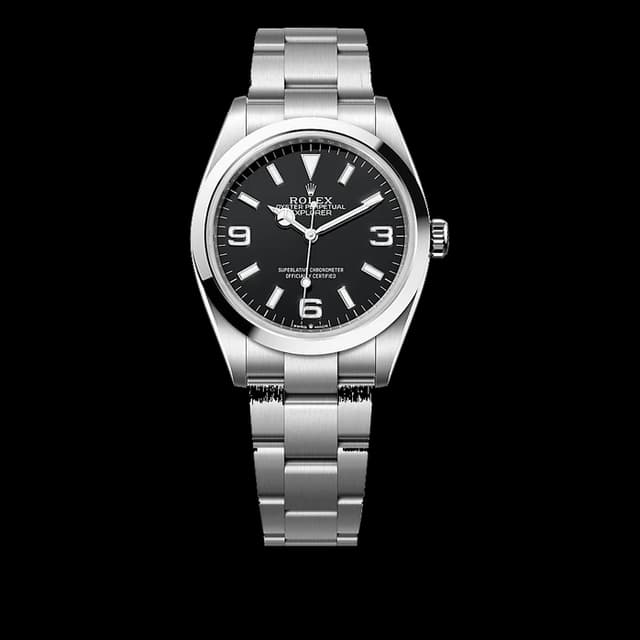 Rolex Explorer 36 Oyster, 36 mm, Oystersteel · M124270-0001
