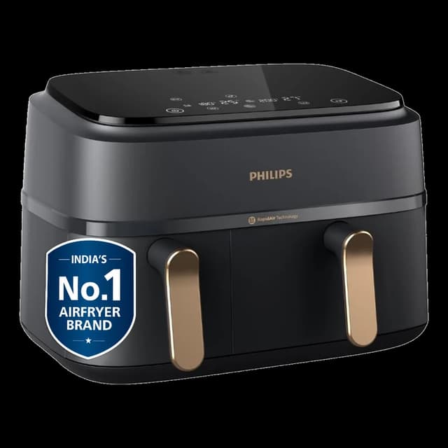 Philips 9L Dual Basket Airfryer - NA352/00