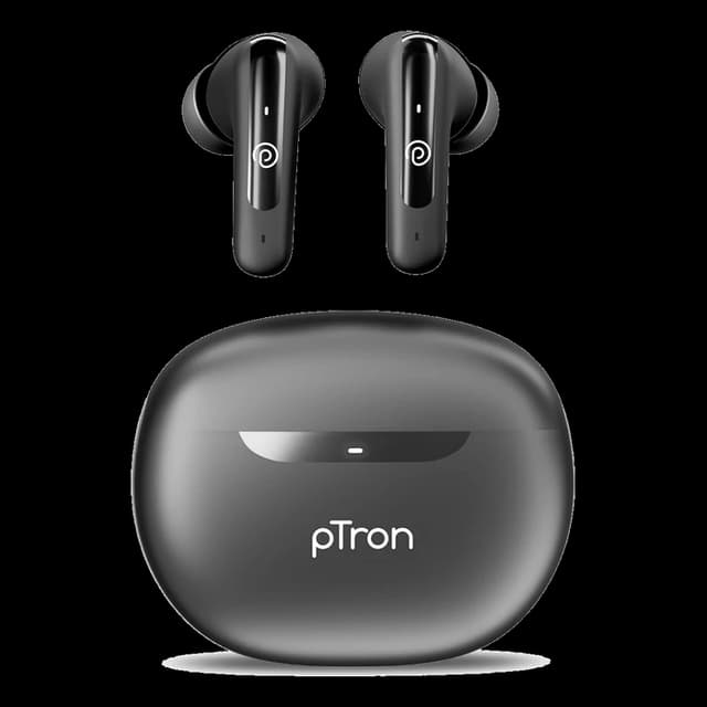 pTron Bassbuds Astra · Black